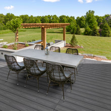 Load image into Gallery viewer, Graphite Oak Tunnel Core Composite Deck Planks - 7 Box/Pallet 12-ft