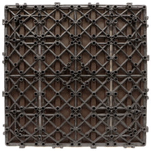 Load image into Gallery viewer, Everhome 12 in. x 12 in. Walnut Composite Deck Tiles - 12/Pk