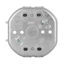 Load image into Gallery viewer, everhome Octagonal Metal Device Box Steel 4 x 4 x 1.5-in - Contractor 30-Pack