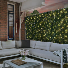 Load image into Gallery viewer, English Boxwood Artificial Hedge Wall Panel with Lights