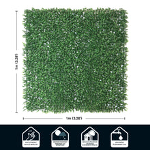 Load image into Gallery viewer, English Boxwood Leaf Garden Trellis (2-Pack) 39.37-in W x 39.37-in H