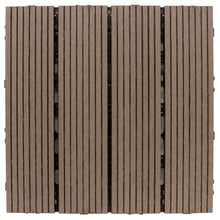 Load image into Gallery viewer, Everhome 12 in. x 12 in. Walnut Composite Deck Tiles - 12/Pk