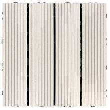 Load image into Gallery viewer, Everhome 12 in. x 12 in. Antique Grey Composite Deck Tiles - 12/Pk