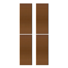 Load image into Gallery viewer, Laminate Slat Acoustic Wall Panels (4-Pack) Hamilton 18.90-inch x 46.85-inch