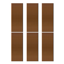Load image into Gallery viewer, Laminate Slat Acoustic Wall Panels (6-Pack) Hamilton 18.90-inch x 46.85-inch