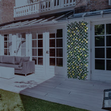 Load image into Gallery viewer, Green/Glossy Leaf Garden Trellis (2-Pack) 75-in W x 34.25-in H