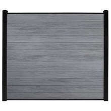 Load image into Gallery viewer, Misty Gray Woodgrain Vinyl Infill Boards 12/Pack 6-ft