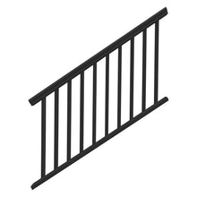 Load image into Gallery viewer, Outdoor Railing Stair 3.5-ft x 6-ft - Black Vinyl (single)