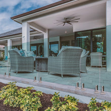 Load image into Gallery viewer, Glass Fence Panel 18-in