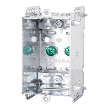 Load image into Gallery viewer, everhome Single Gang Metal Device Box Steel 3 x 2 x 2.5-in - Contractor 30-Pack