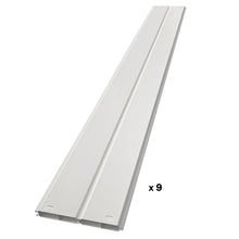 Load image into Gallery viewer, Pearl White Vinyl Fence Panel Kit 6 x 6-ft