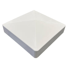 Load image into Gallery viewer, White Vinyl Pearl Fence Post 4-in x 4-in x 8-ft