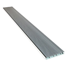 Load image into Gallery viewer, Misty Gray Woodgrain Vinyl Infill Boards 12/Pack 6-ft