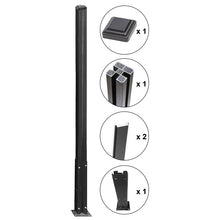 Load image into Gallery viewer, 6ft. Surface Mount Gate Post with Enhanced Base