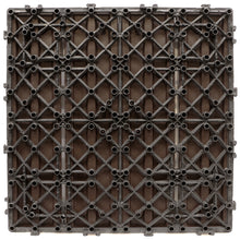 Charger l&#39;image dans la galerie, Everhome 12 in. x 12 in. Walnut Composite Deck Tiles - 12/Pk
