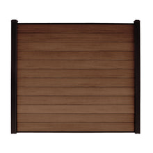 Load image into Gallery viewer, Fence Panel (12pk) - Chestnut Brown - Co-Extruded Composite Fence
