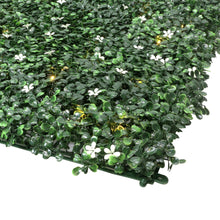 Charger l&#39;image dans la galerie, Jasmine Boxwood Artificial Hedge Wall Panel with Lights
