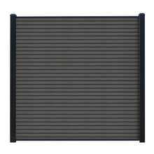 Load image into Gallery viewer, Fluted Boards (12pk) - Mariner Grey - Co-Extruded Composite Fence Panel
