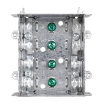 Load image into Gallery viewer, everhome Double Gang Metal Device Box Steel 3 x 3.75 x 2.5 in - Contractor 30-Pack
