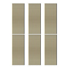 Load image into Gallery viewer, Laminate Slat Acoustic Wall Panels (6-Pack) Cartier 18.90-inch x 46.85-inch
