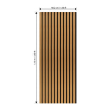 Load image into Gallery viewer, Laminate Slat Acoustic Wall Panels (6-Pack) Yorke 18.90-inch x 46.85-inch
