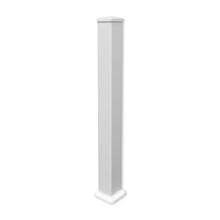 Load image into Gallery viewer, Outdoor Railing Post 3.7-ft - White Vinyl (single)
