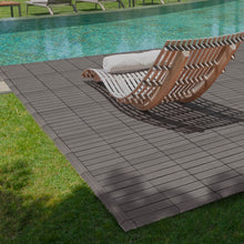 Load image into Gallery viewer, everhome 3 x 12-in Ash Composite Deck Tile Edge Trim 4/Pack
