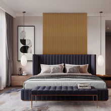 Load image into Gallery viewer, Laminate Slat Acoustic Wall Panels (6-Pack) Yorke 18.90-inch x 46.85-inch
