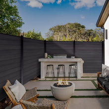 Load image into Gallery viewer, Fence Panel (12pk) - Midnight Grey - Co-Extruded Composite Fence
