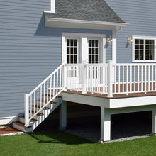 Load image into Gallery viewer, White Vinyl Railing Stair Kit 3-ft x 6-ft
