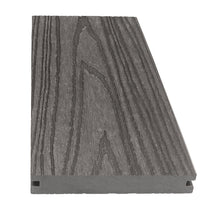 Load image into Gallery viewer, Graphite Oak Solid Core Composite Deck Planks - 5 Box/Pallet 12-ft
