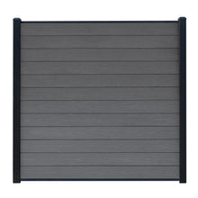 Load image into Gallery viewer, Fence Panel (12pk) - Frost Grey Woodgrain - Co-Extruded Composite Fence
