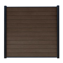 Load image into Gallery viewer, Fence Panel (12pk) - Woodland Brown Woodgrain - Co-Extruded Composite Fence
