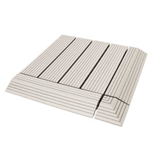 Load image into Gallery viewer, everhome 3 x 3-in Antique Gray Composite Deck Tile Corner Trim 4/Pack
