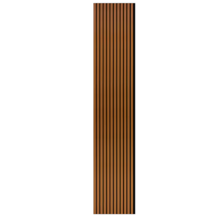 Laminate Slat Acoustic Wall Panels (80-Pack) Hamilton 18.90-inch x 96-inch
