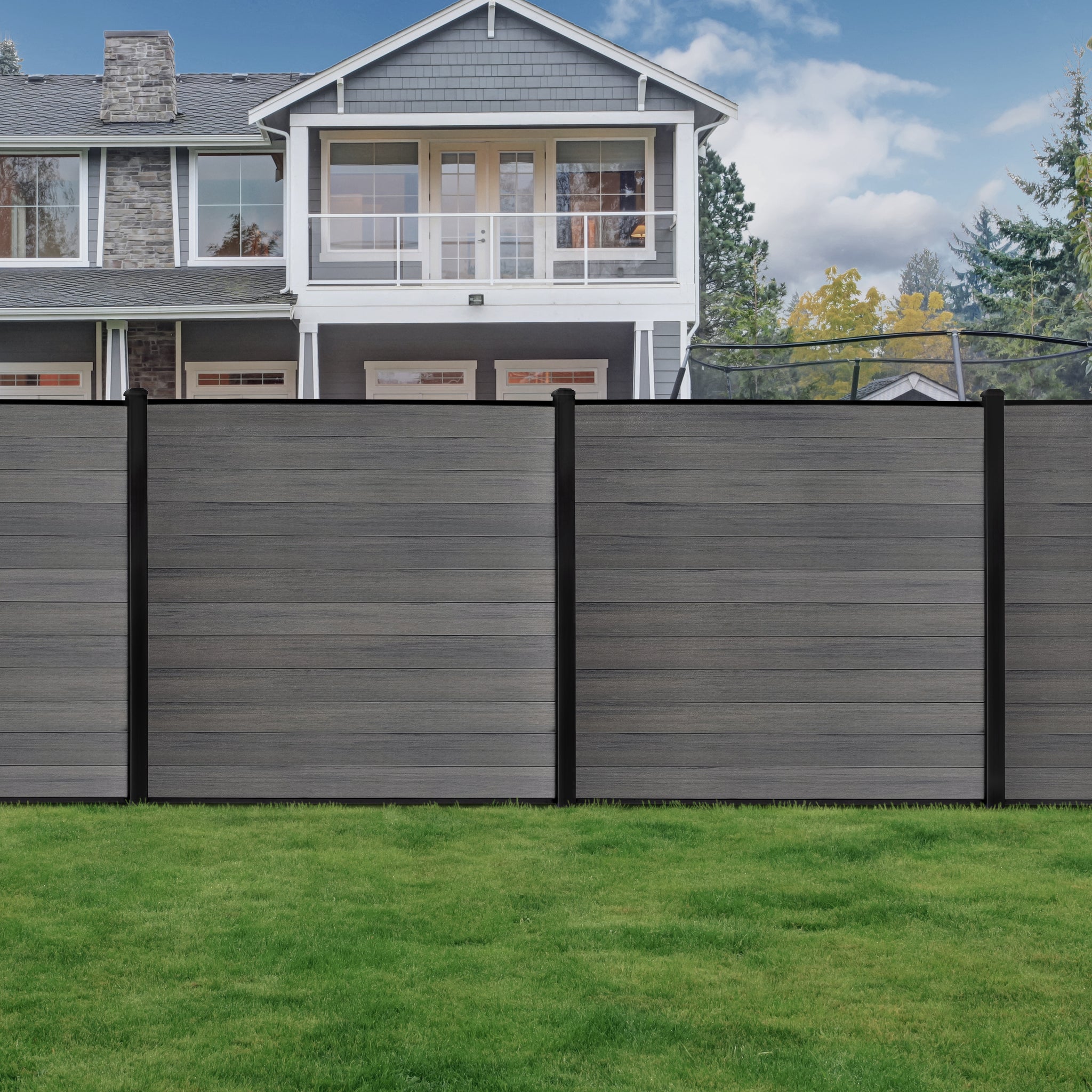 Fencing Panel Kit – Manhattan Grey – Everhome, image size:2048x2048